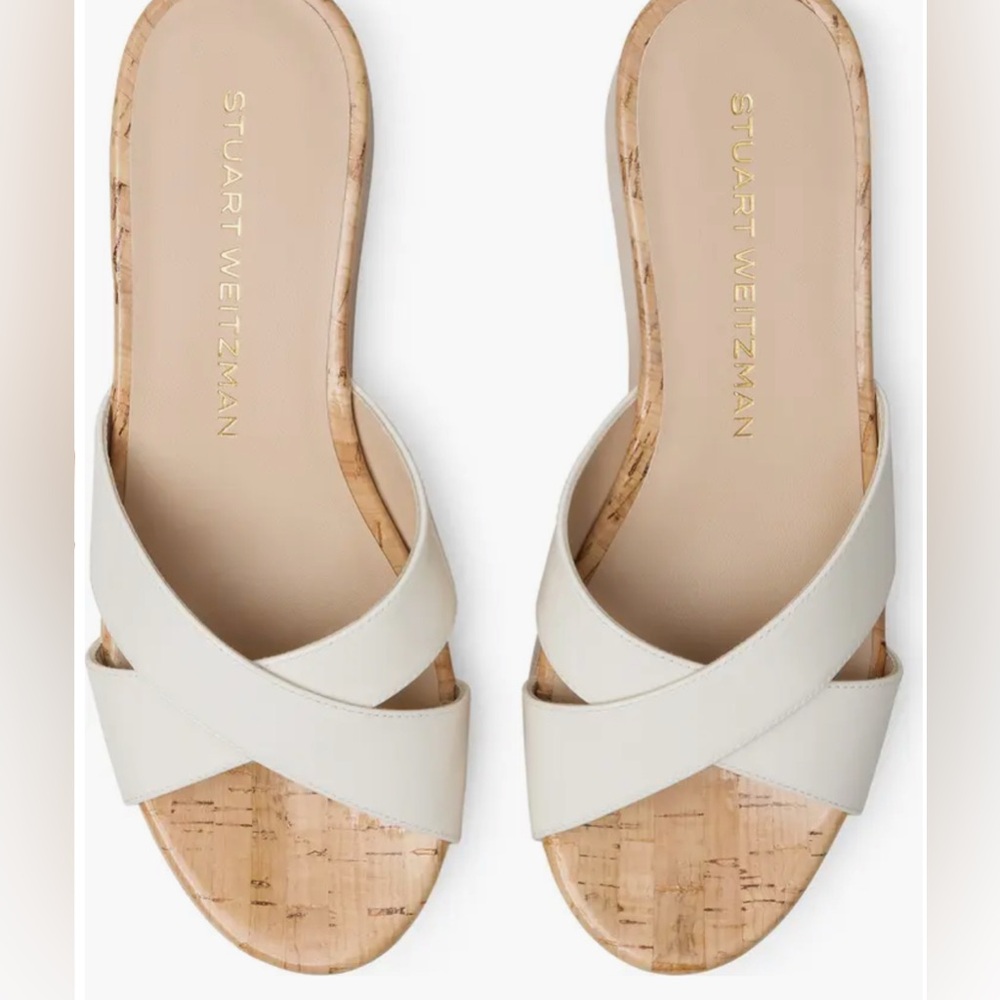 Stuart Weitzman Wedge Sandal ()  Sz: 9.5 Orig: $395